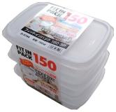保鲜盒3个装（透明） 150ml