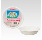 一次性餐盘 410ml 10枚入（白色）