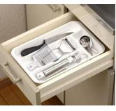 INOMATA 餐具整理盒（白色）
