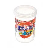 SANADA 圆形保鲜盒1个装（透明）550ml 原产地：日本